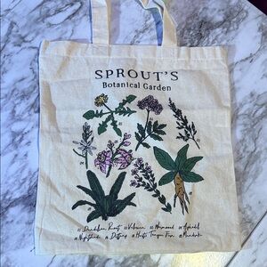 Harry Potter Sprouts Botanical Garden Cream Tote Bag